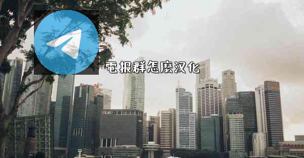 電报群怎麼汉化
