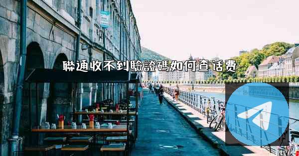 聯通收不到驗證碼如何查话费