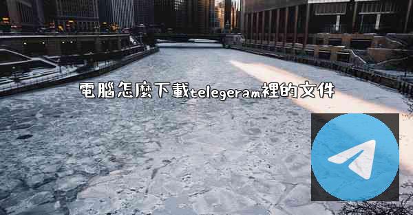 電腦怎麼下載telegeram裡的文件