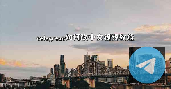 telegreat如何改中文视频教程