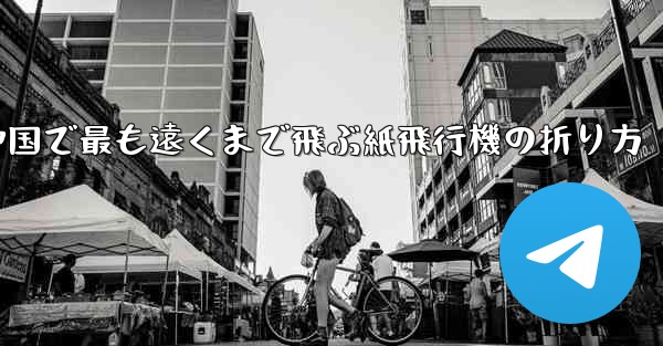 中国で最も遠くまで飛ぶ紙飛行機の折り方