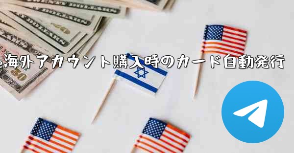 Paper Plane海外アカウント購入時のカード自動発行