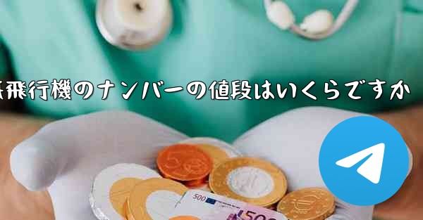 紙飛行機のナンバーの値段はいくらですか
