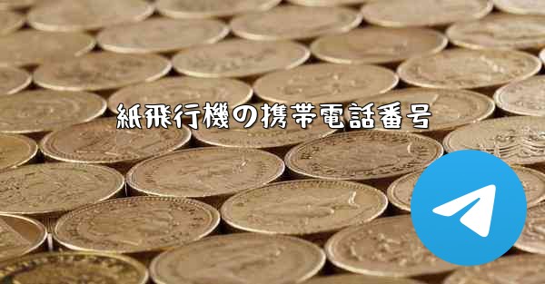紙飛行機の携帯電話番号
