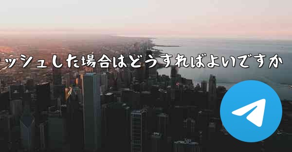 Paper Plane telegeram の登録がクラッシュした場合はどうすればよいですか