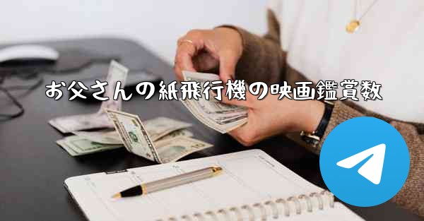 お父さんの紙飛行機の映画鑑賞数