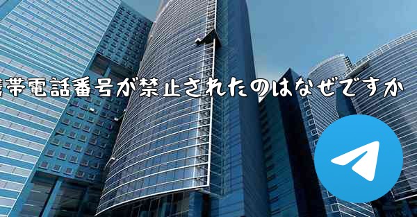 Paper Plane の携帯電話番号が禁止されたのはなぜですか