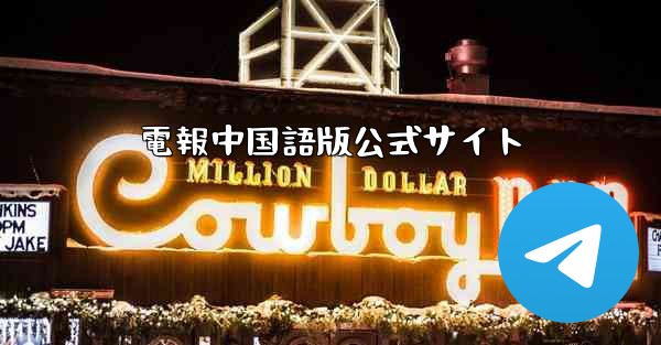 電報中国語版公式サイト