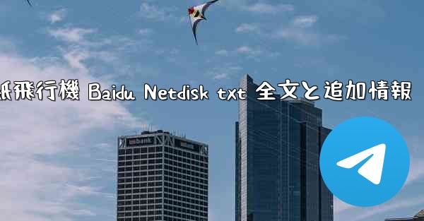 紙飛行機 Baidu Netdisk txt 全文と追加情報