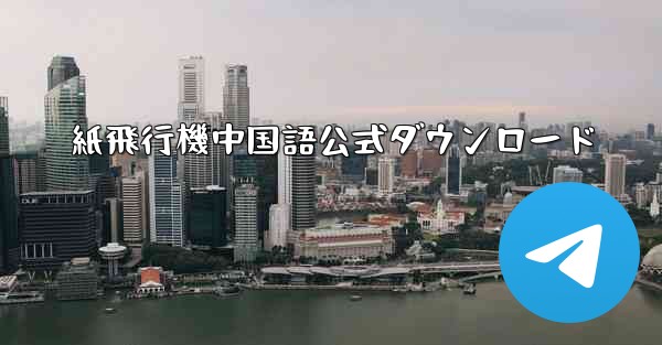 紙飛行機中国語公式ダウンロード