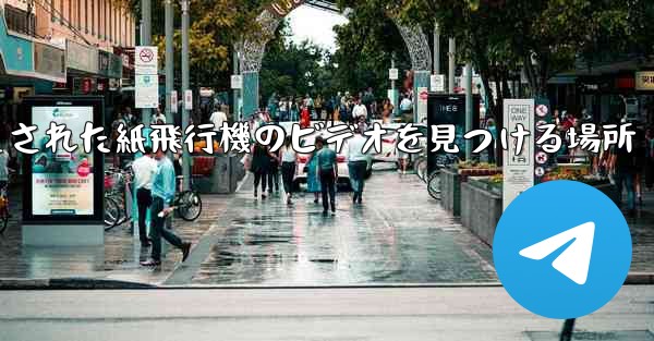 キャッシュされた紙飛行機のビデオを見つける場所