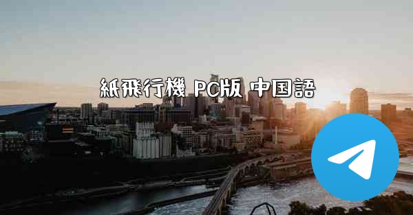 紙飛行機 PC版 中国語