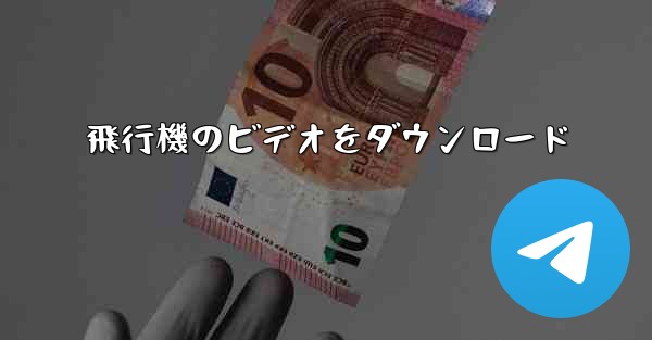 飛行機のビデオをダウンロード