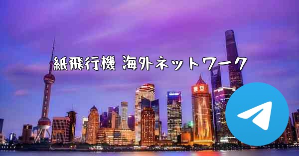 紙飛行機 海外ネットワーク