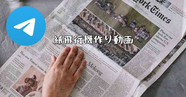 紙飛行機作り動画