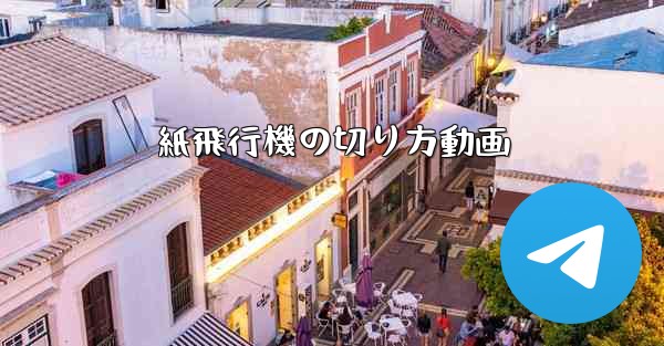 紙飛行機の切り方動画