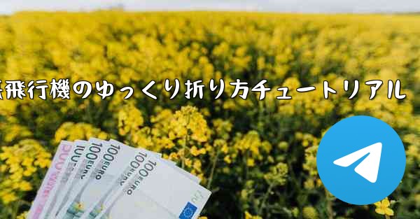 チーター紙飛行機のゆっくり折り方チュートリアル