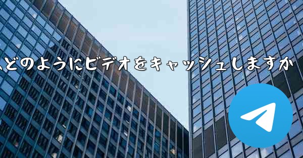 Paper Plane はどのようにビデオをキャッシュしますか