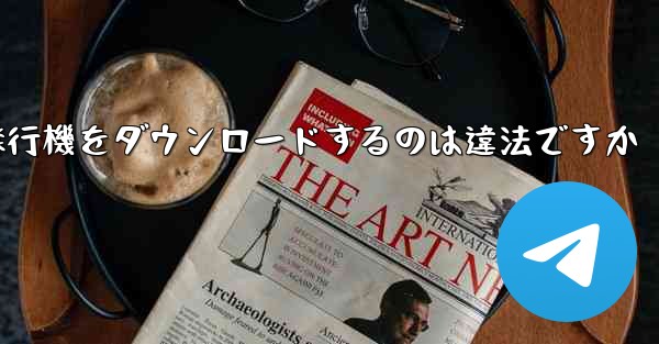 飛行機をダウンロードするのは違法ですか