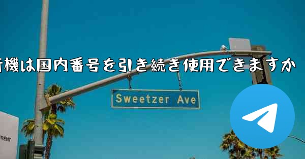 紙飛行機は国内番号を引き続き使用できますか