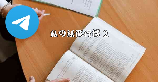 私の紙飛行機 2