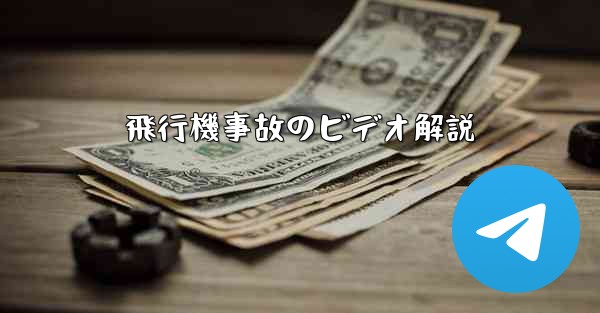 飛行機事故のビデオ解説