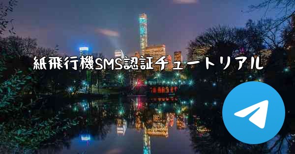 紙飛行機SMS認証チュートリアル