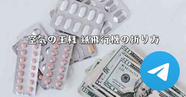 空気の王様 紙飛行機の折り方