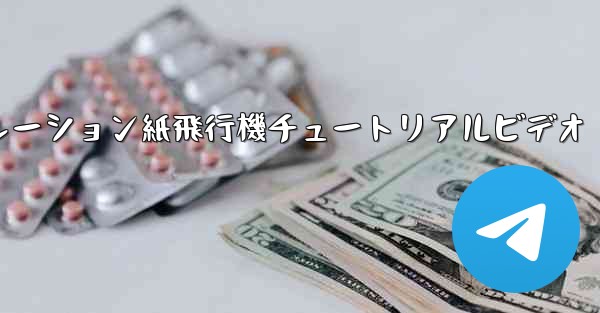 シミュレーション紙飛行機チュートリアルビデオ