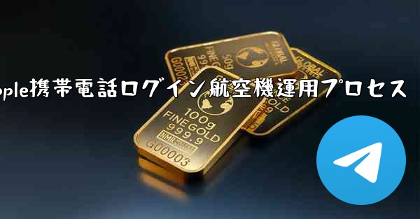 Apple携帯電話ログイン航空機運用プロセス