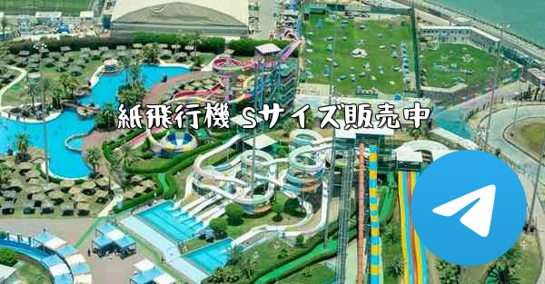 紙飛行機 Sサイズ販売中