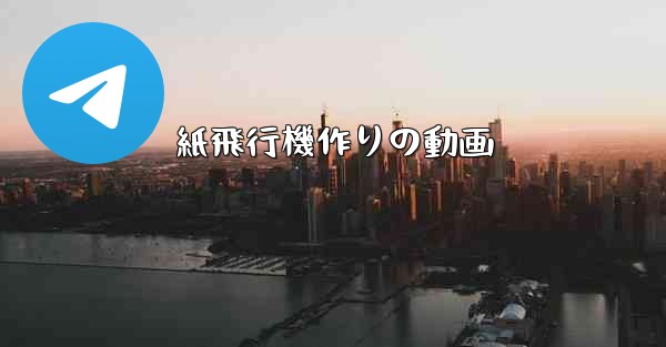 紙飛行機作りの動画