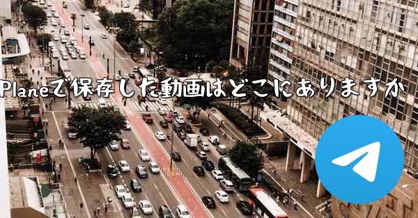 Paper Planeで保存した動画はどこにありますか