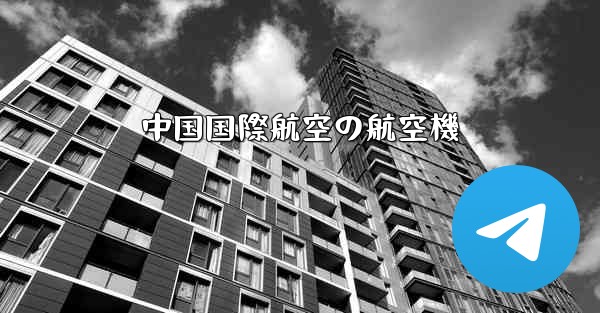 中国国際航空の航空機