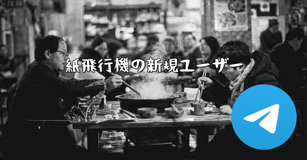 紙飛行機の新規ユーザー