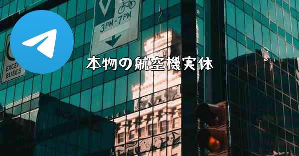 本物の航空機実体