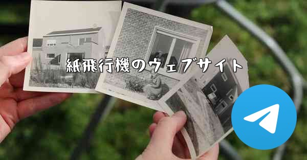 紙飛行機のウェブサイト