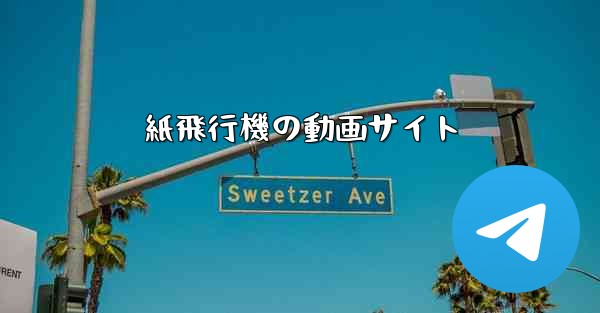 紙飛行機の動画サイト