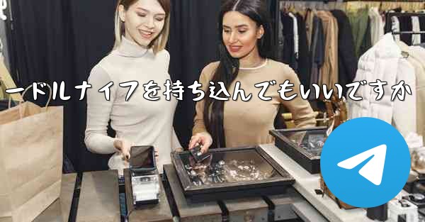 飛行機にヌードルナイフを持ち込んでもいいですか