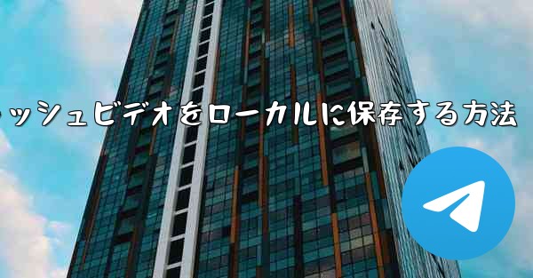 紙飛行機のキャッシュビデオをローカルに保存する方法