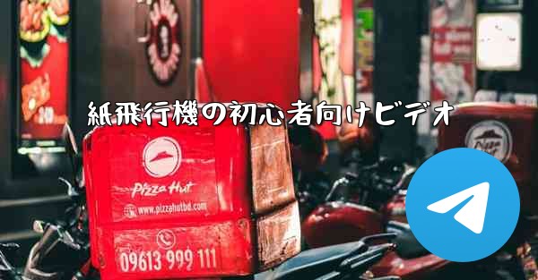 紙飛行機の初心者向けビデオ