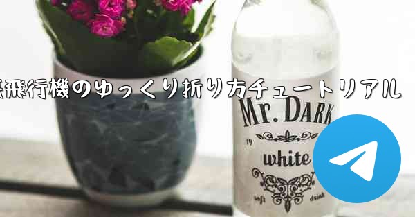 チーター紙飛行機のゆっくり折り方チュートリアル