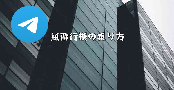 紙飛行機の乗り方