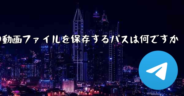 紙飛行機の動画ファイルを保存するパスは何ですか