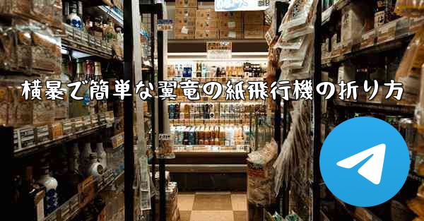 横暴で簡単な翼竜の紙飛行機の折り方